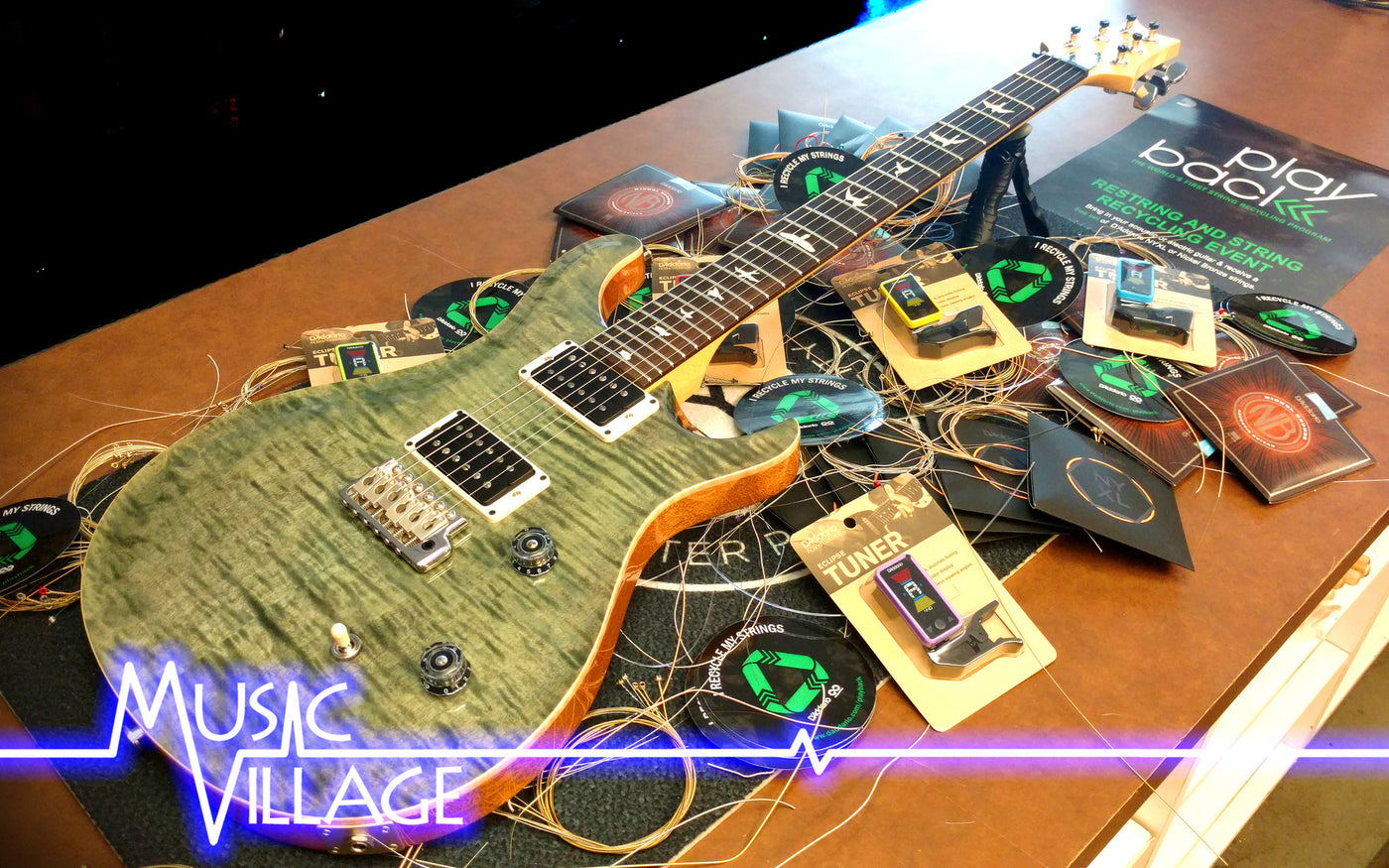 Earth Day String Recycling and Restring Event