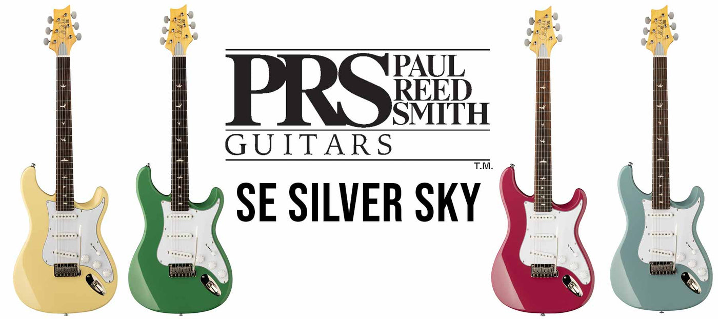 New Gear Alert: PRS SE Silver Sky
