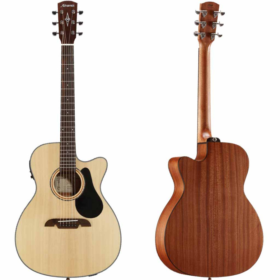 Alvarez Artist AF30CE Sitka Spruce and Sapele Folk/OM Acoustic Guitar