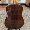 Larrivee D-09 Rosewood Artist Series Acoustic Guitar -Scratch and Dent Model- Rear View Close Up of Guitar Body