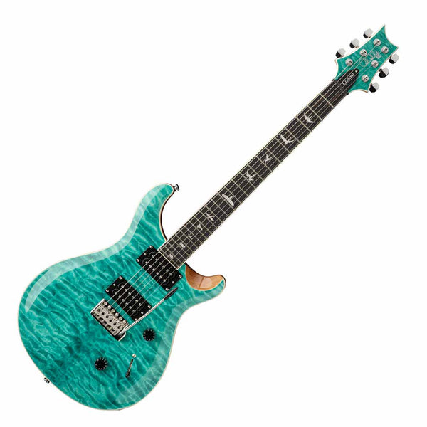 Paul Reed Smith SE Custom 24 Quilt Turquoise – Detroit Guitar