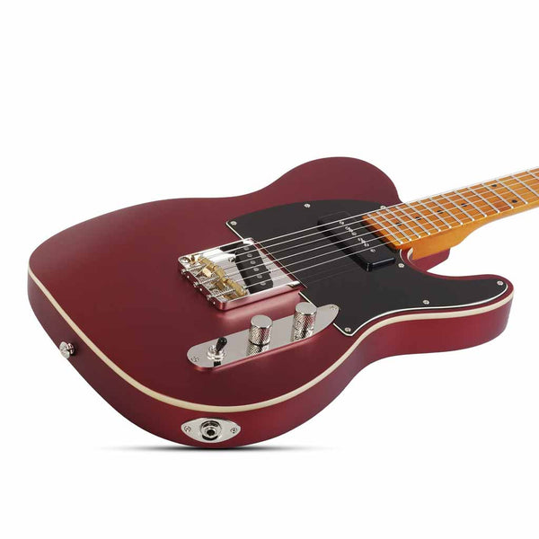 Schecter PT Special Series Telecaster-Style Electric Guitar - Satin Candy  Apple Red Schecter Guitar Research Electric Guitar Die hard Telecaster  players hold on to your seats, Schecter is about to rock your world,  literally. Introducing the Schecter PT ...