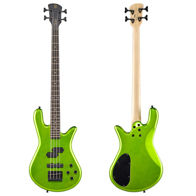 Spector Performer 4 4-String Bass Guitar in Metallic Green