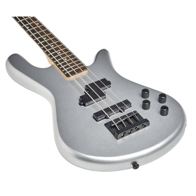 Spector Performer 4 4-String Bass Guitar in Metallic Silver