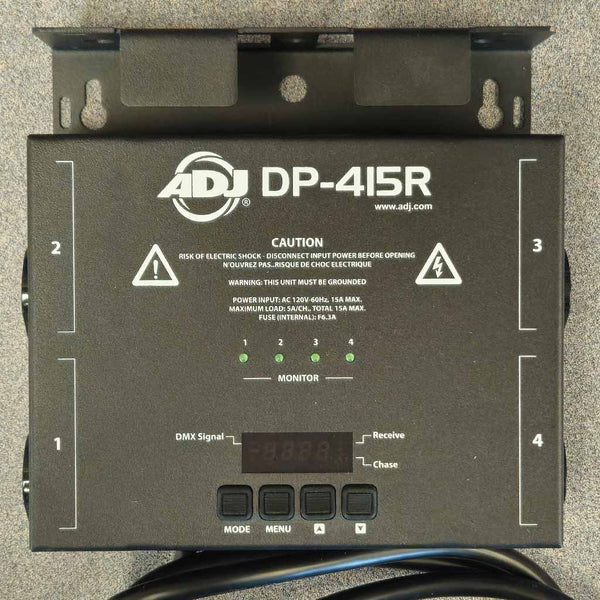 Open Box ADJ DP-415R DMX 4-Channel Dimmer/Switch Pack ADJ Lighting
