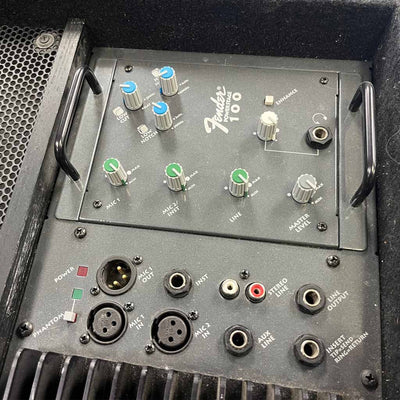 Used Fender Powerstage 100 Powered PA System Controls