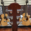 Used Yamaha A3MTBS Acoustic Electric Guitar Back Facing Headstock