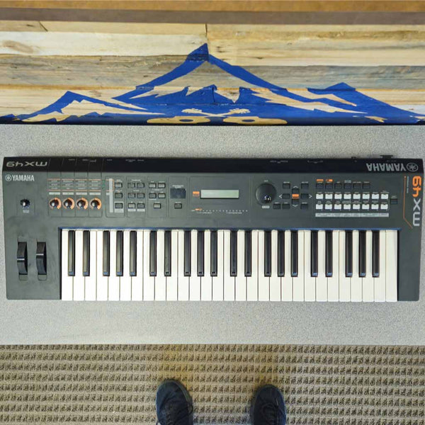 Used Yamaha MX49 Synthesizer Yamaha Portable Keyboards This Yamaha