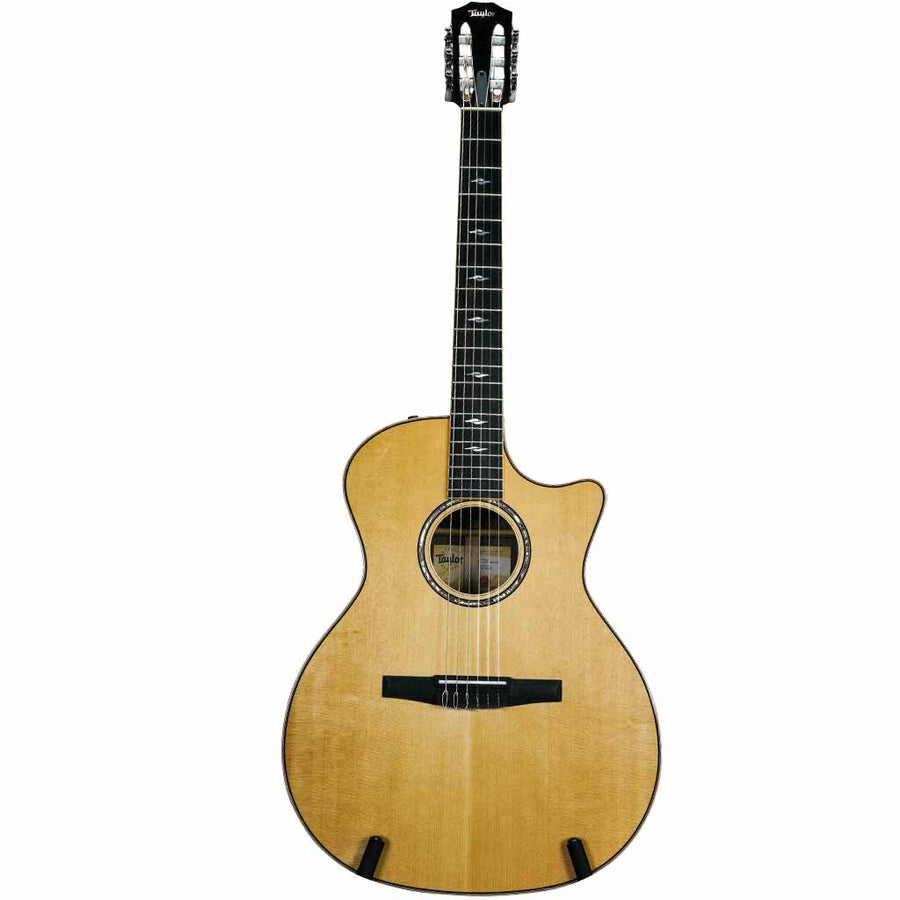 Used Taylor 814ce-N Acoustic Electric Nylon Guitar with Case