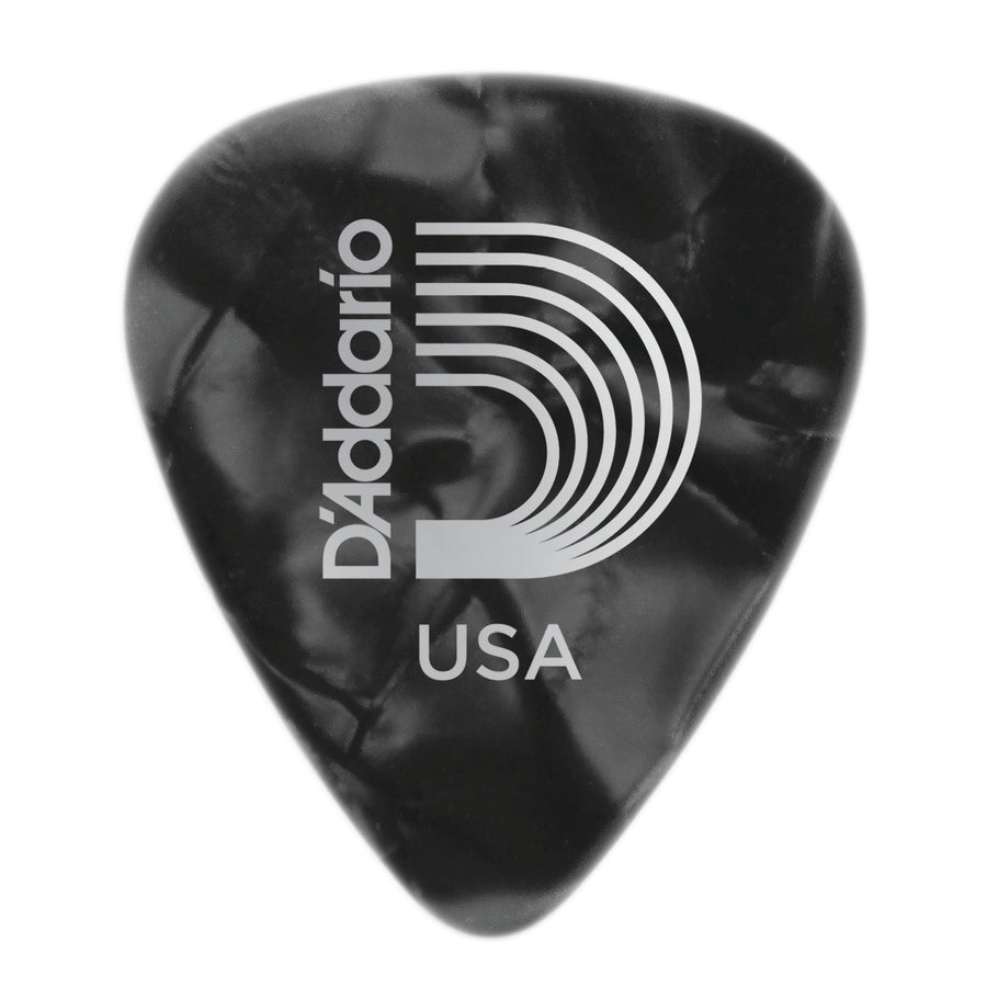D'Addario Black Pearl Celluloid Picks 10 Pack