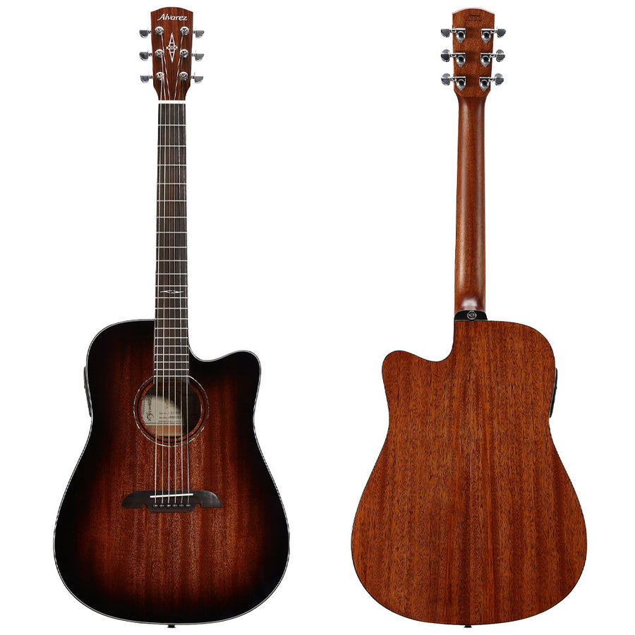 Alvarez AD66CE Artist 66 Series Dreadnought Acoustic Electric Guitar in Shadowburst Gloss