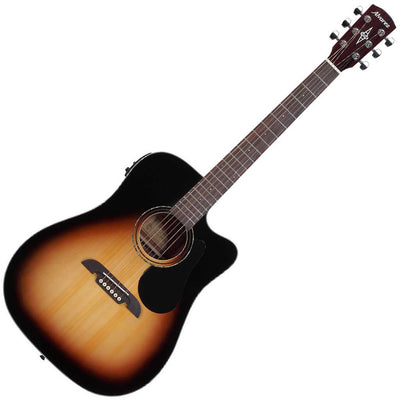 Alvarez RD26CESB Regent Dreadnought Acoustic Electric Guitar Sunburst w/Cutaway and Deluxe Gigbag