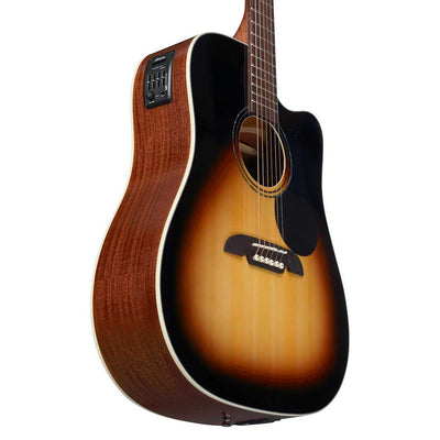 Alvarez RD26CESB Regent Dreadnought Acoustic Electric Guitar Sunburst w/Cutaway and Deluxe Gigbag