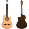 Alvarez-Yairi CY75CE Yairi Standard Series Classical Acoustic Electric Guitar in Natural Gloss