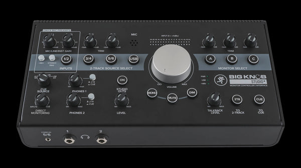 Mackie Big Knob Studio+ 4x3 Monitor Controller and Interface