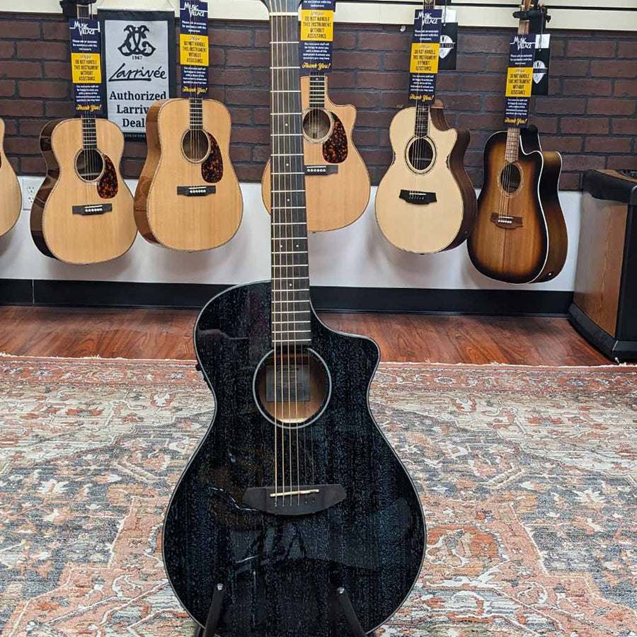 B Stock Breedlove Rainforest S Concert CE - Midnight Blue