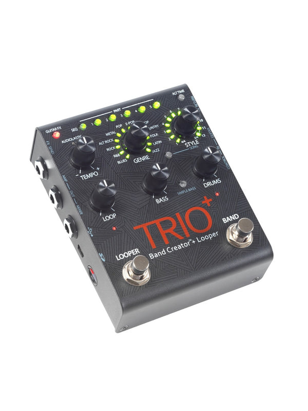 Digitech Trio+ Band Creator and Looper Pedal Digitech Effects Pedal The