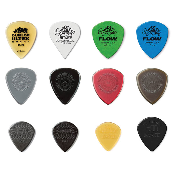 Dunlop Shred Guitar Pick Variety Pack Jim Dunlop Guitar Picks The Shred