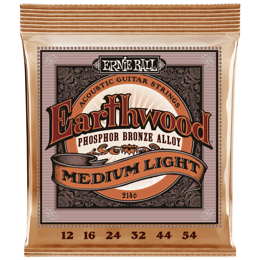 Ernie Ball Earthwood Phosphor Bronze Acoustic Guitar Strings
