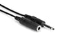 Hosa 10' 1/4" TRS to 1/4" TRS Headphone Extension Cable HPE-310