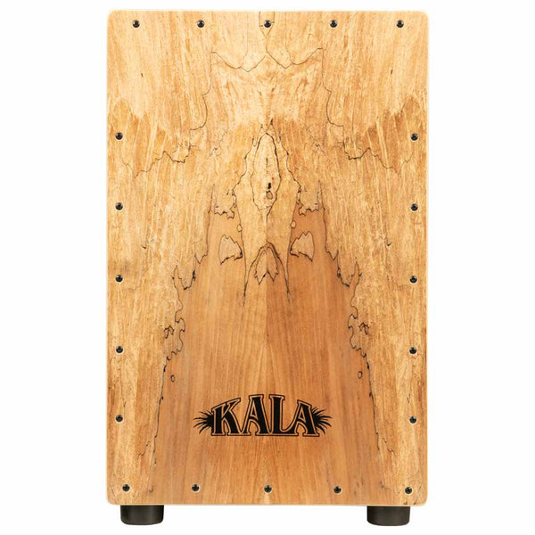 Kala Spalted Maple Cajon Kala Ukes Hand Percussion The Cajón is a