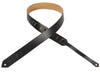 Levy's Leathers 1½" Leather Guitar Strap M70-BLK