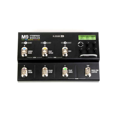 Line 6 M9 Multi-Effects Stompbox Pedalboard