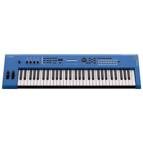 Yamaha MX61 61 Key Portable Synthesizer - Blue Yamaha Portable