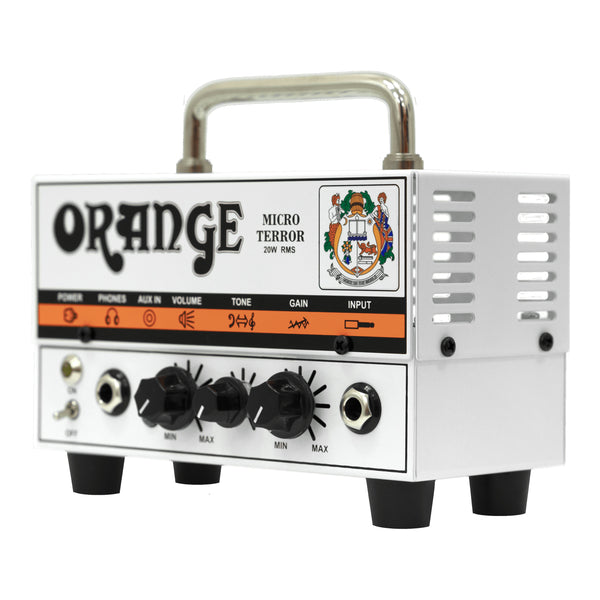α Terror Orange Micro Terror 20 Watt Hybrid Guitar Amp Head Orange Electric
