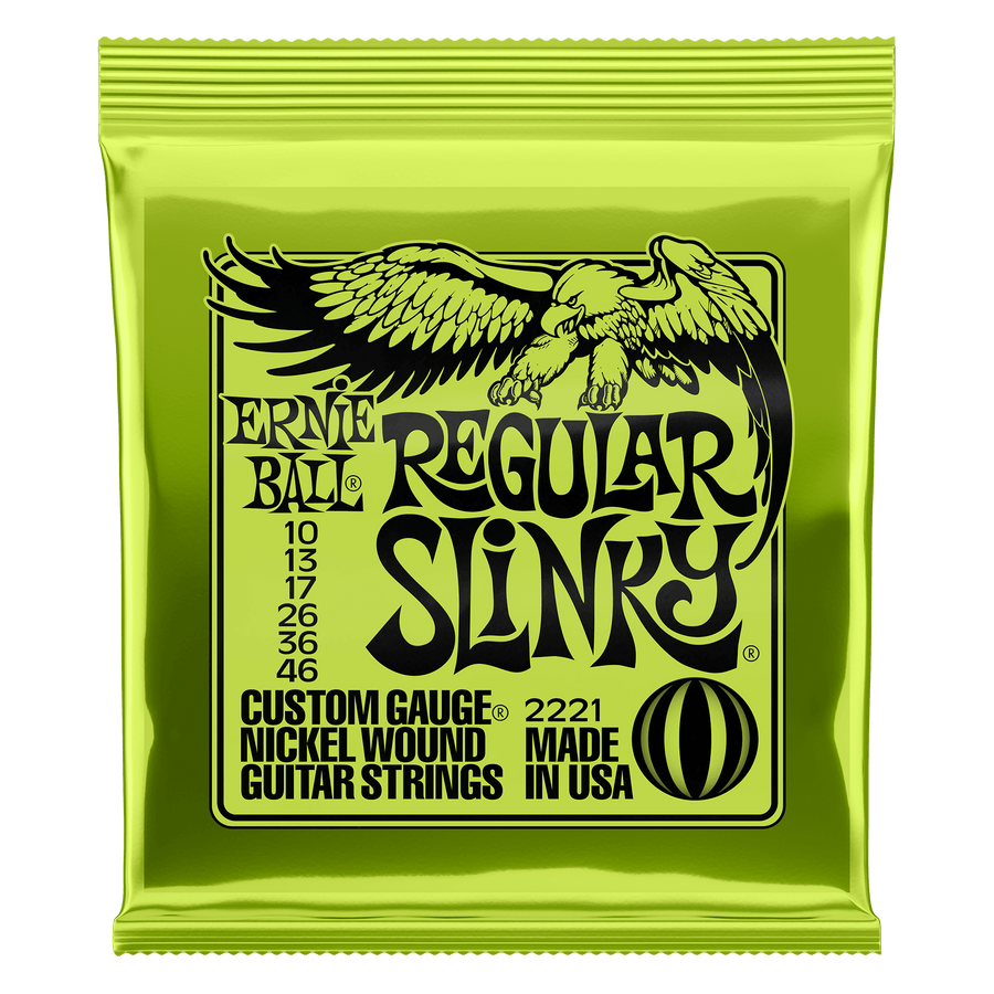 Ernie Ball Regular Slinky 10-46 Electric Guitar Strings