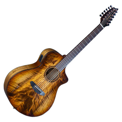 Breedlove Pursuit Exotic S 12 String Concert Amber CE Acoustic Guitar