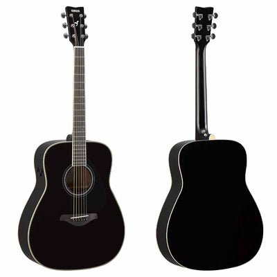 Yamaha FG-TA TransAcoustic Guitar Black
