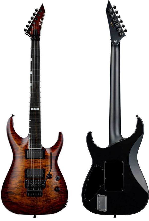 【HORIZON】FloydRose Licensed HH ESP E-II Horizon Floyd Rose II Tiger Eye Sunburst ESP