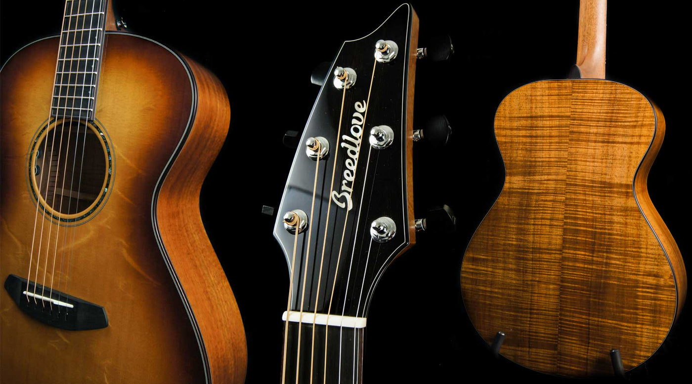 Custom Built: Breedlove Masterclass Concert Bearclaw Sitka Spruce and Koa