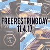 Free Restring Day and Food Drive 2017