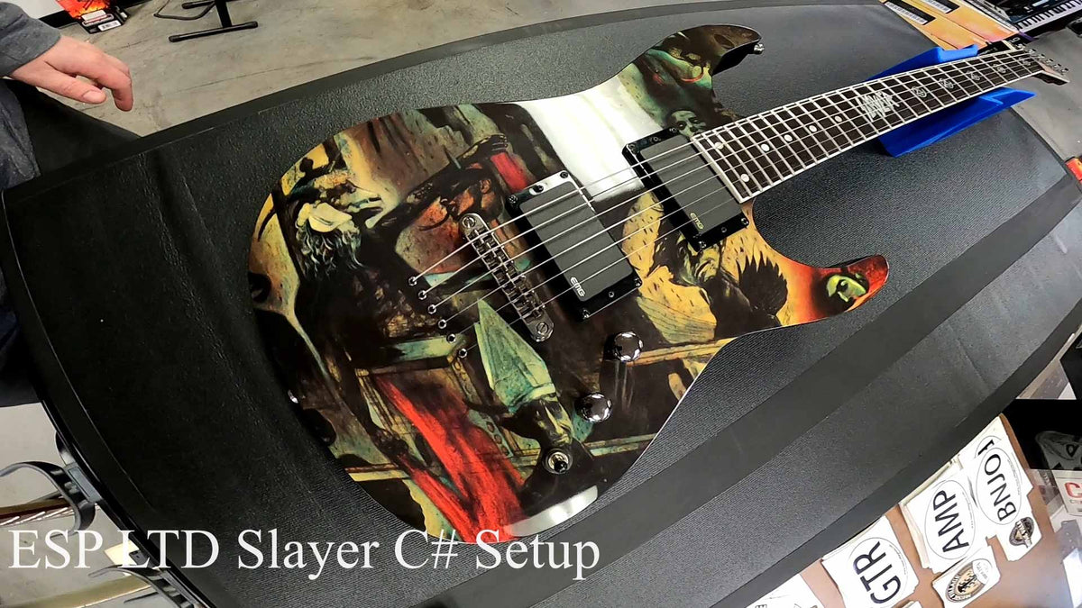 ESP LTD Slayer Electric Gets a Setup for C# Tuning