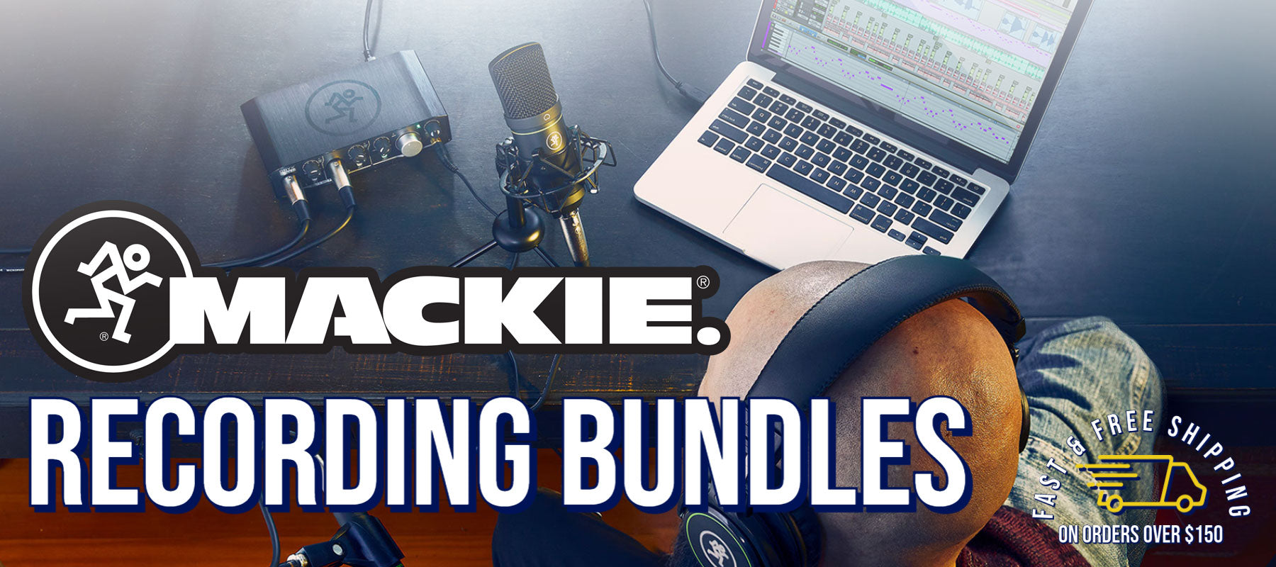 Mackie Recording Bundles