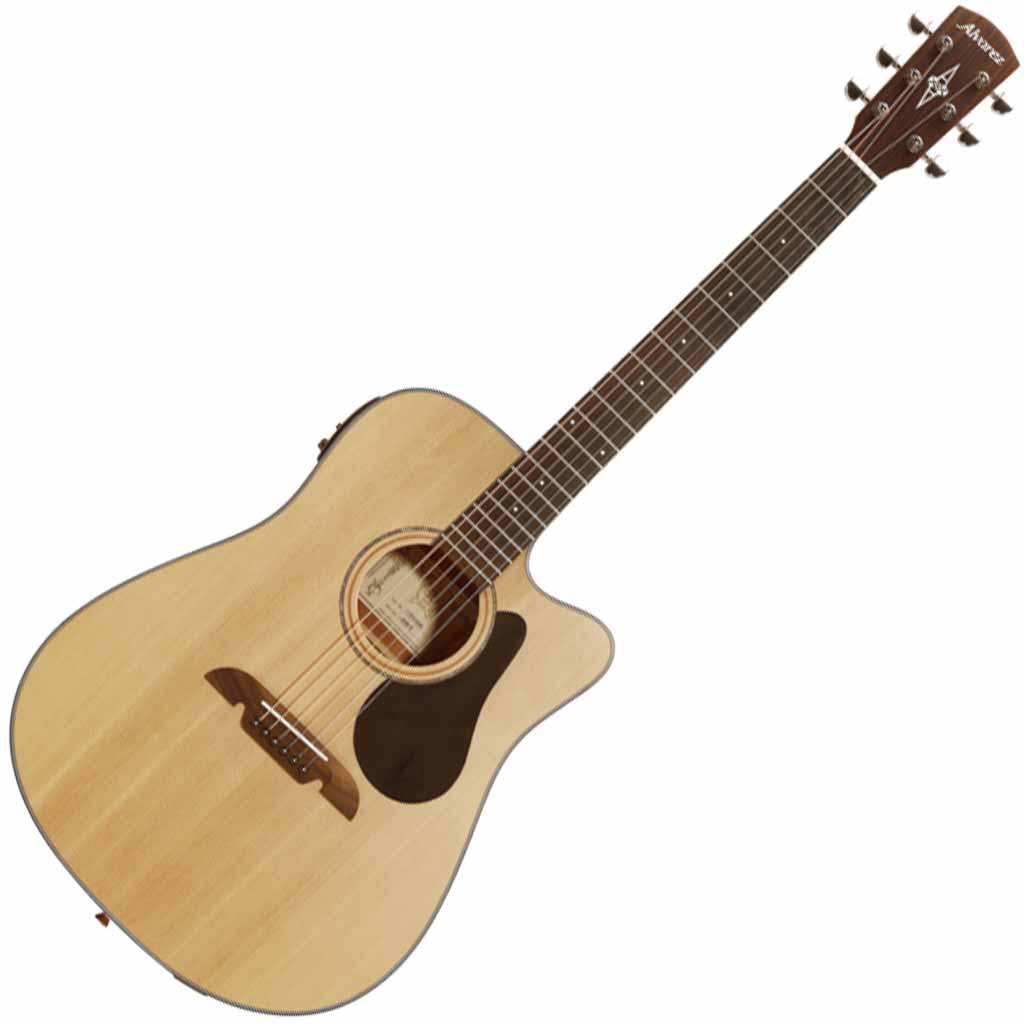 Alvarez Artist AD30CE Sitka Spruce and Sapele Dreadnought Acoustic Guitar