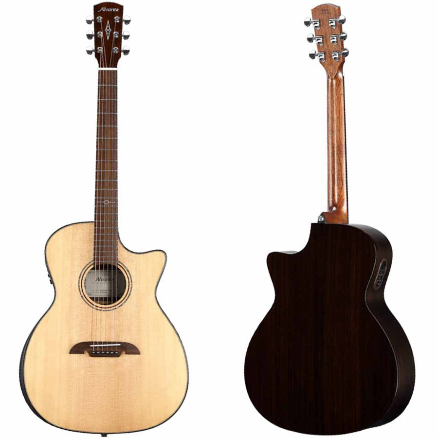 Alvarez Artist Elite AEG70ce Armrest Sitka Spruce and Rosewood Grand Auditorium Acoustic Guitar