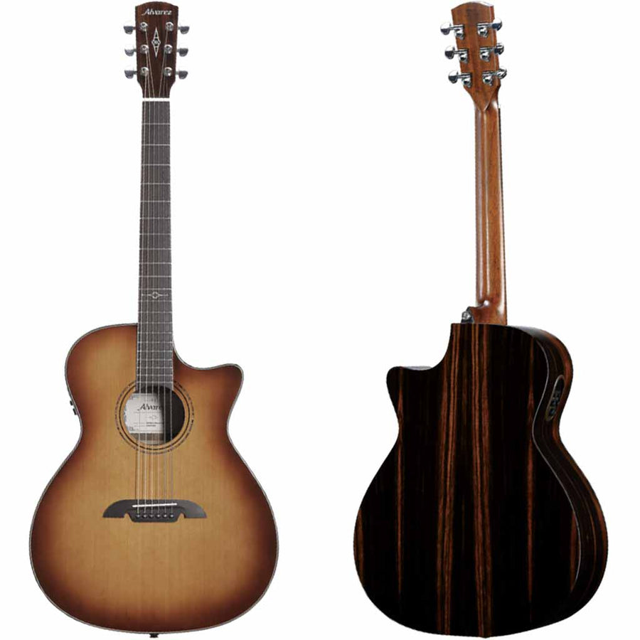 Alvarez Artist Elite AEG95ce Red Cedar and Macassar Ebony Grand Auditorium Acoustic Guitar