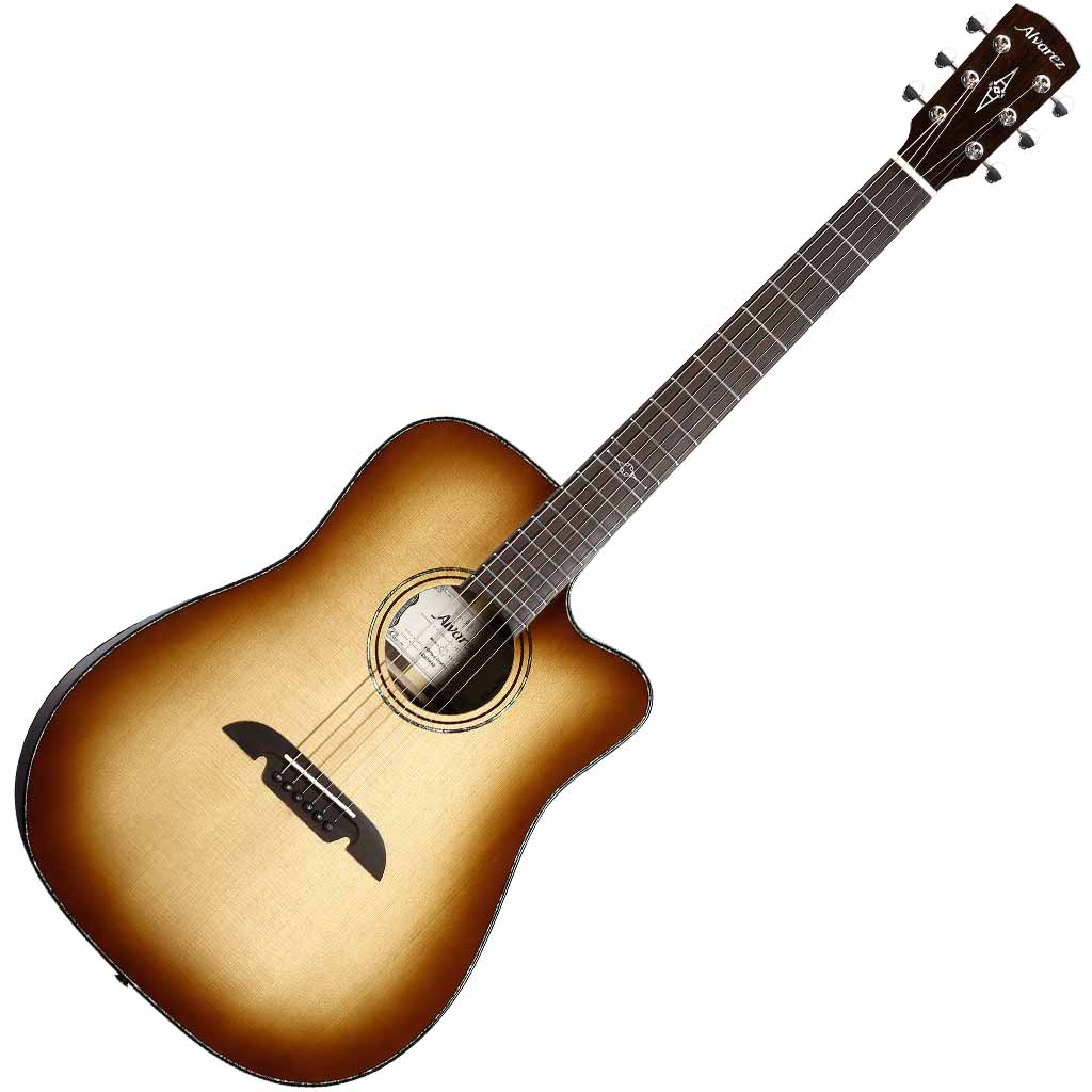 Alvarez MD70ce Custom Masterworks Series Dreadnought Acoustic Guitar