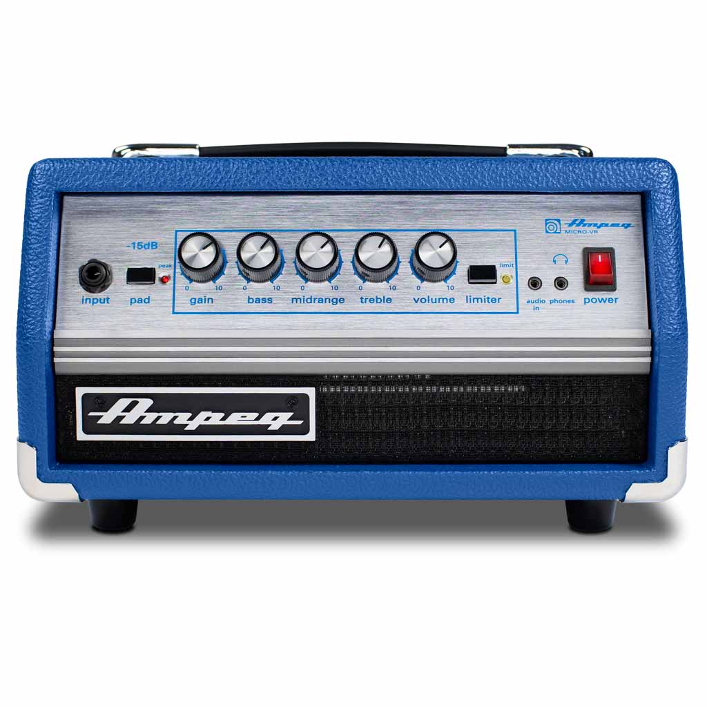 Ampeg SVT Micro-VR 200 Watt Bass Amplifier Head - Limited Edition Blue