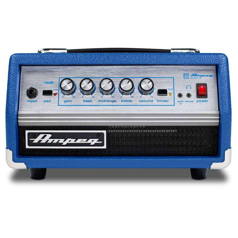 Ampeg SVT Micro-VR 200 Watt Bass Amplifier Head - Limited Edition Blue