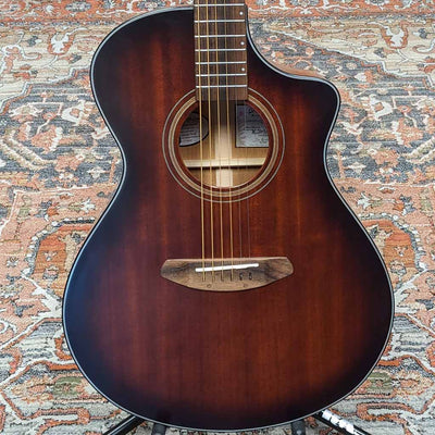 B Stock Breedlove Wildwood Concert CE Whiskey Burst Acoustic Electric Guitar