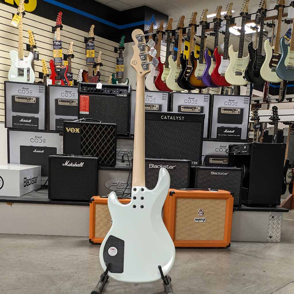 B Stock G&L JB2 4 String Bass Guitar Main Back View