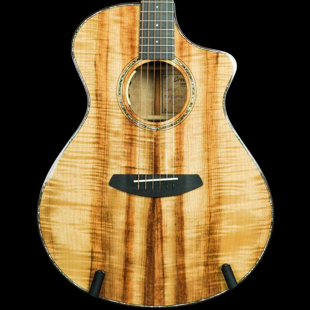 Breedlove Custom Built Concert CE All Myrtlewood Acoustic Guitar