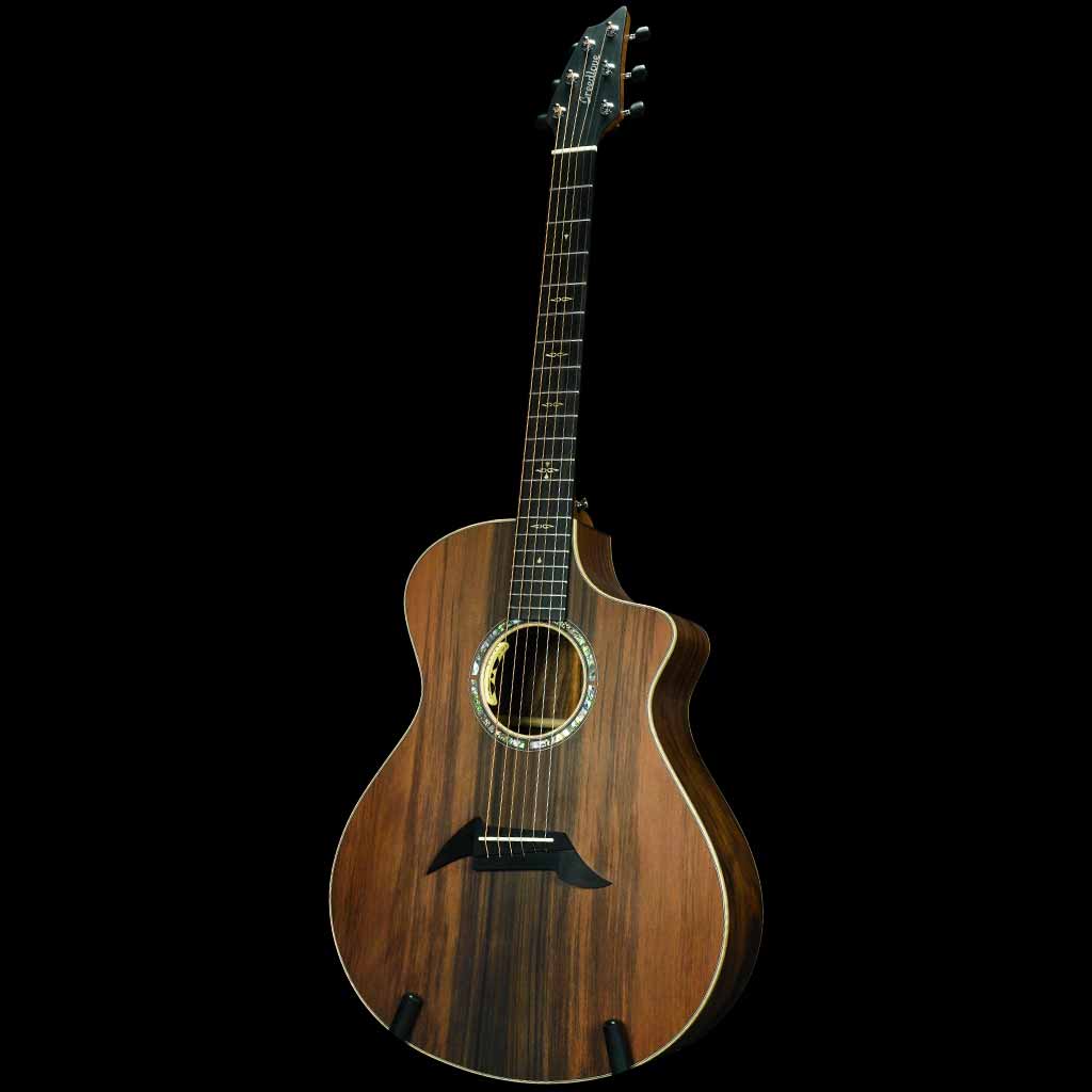 Breedlove Custom Built Concert Sinker Redwood and Walnut Acoustic Guitar