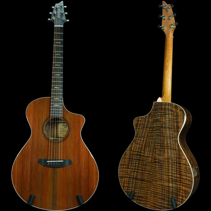 Breedlove Custom Built Concert CE Sinker Redwood and Walnut Acoustic Guitar