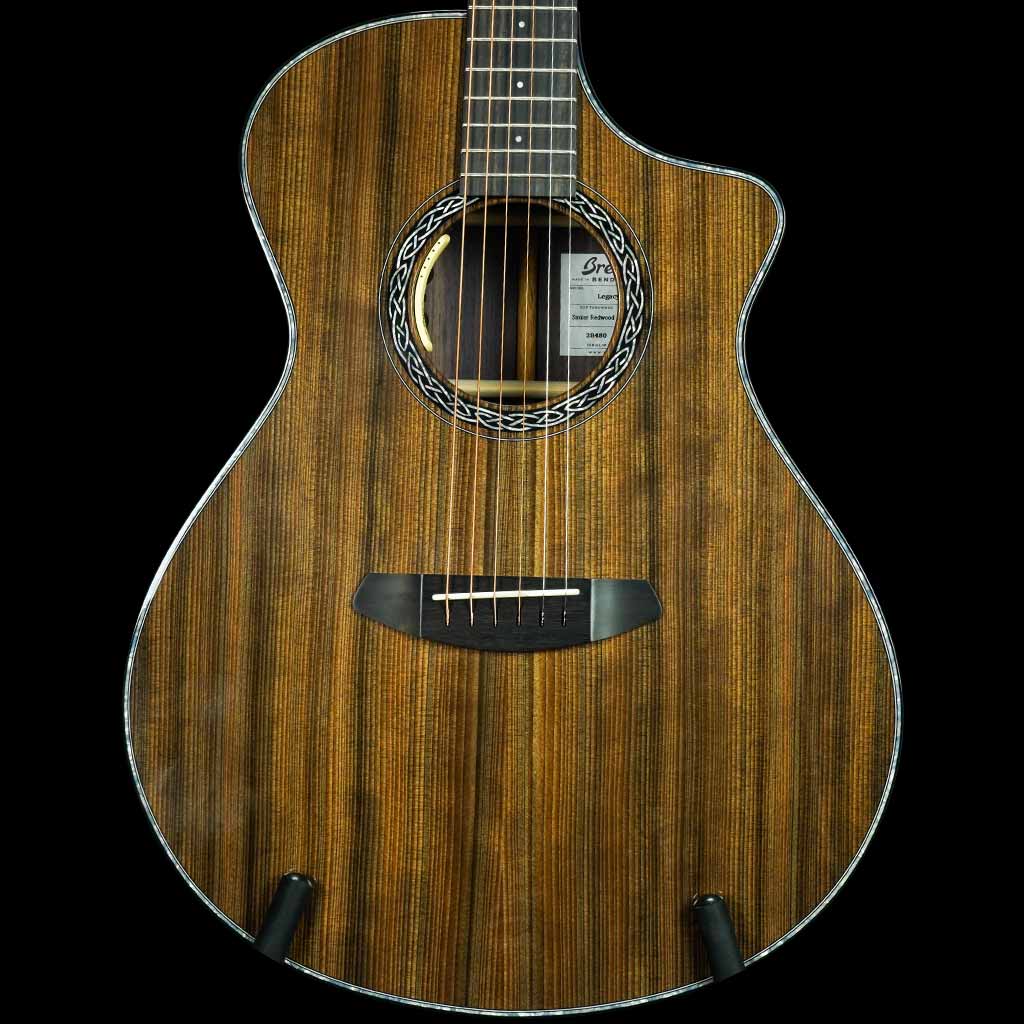 Breedlove Legacy Concert CE Sinker Redwood and Rosewood Acoustic Electric Guitar