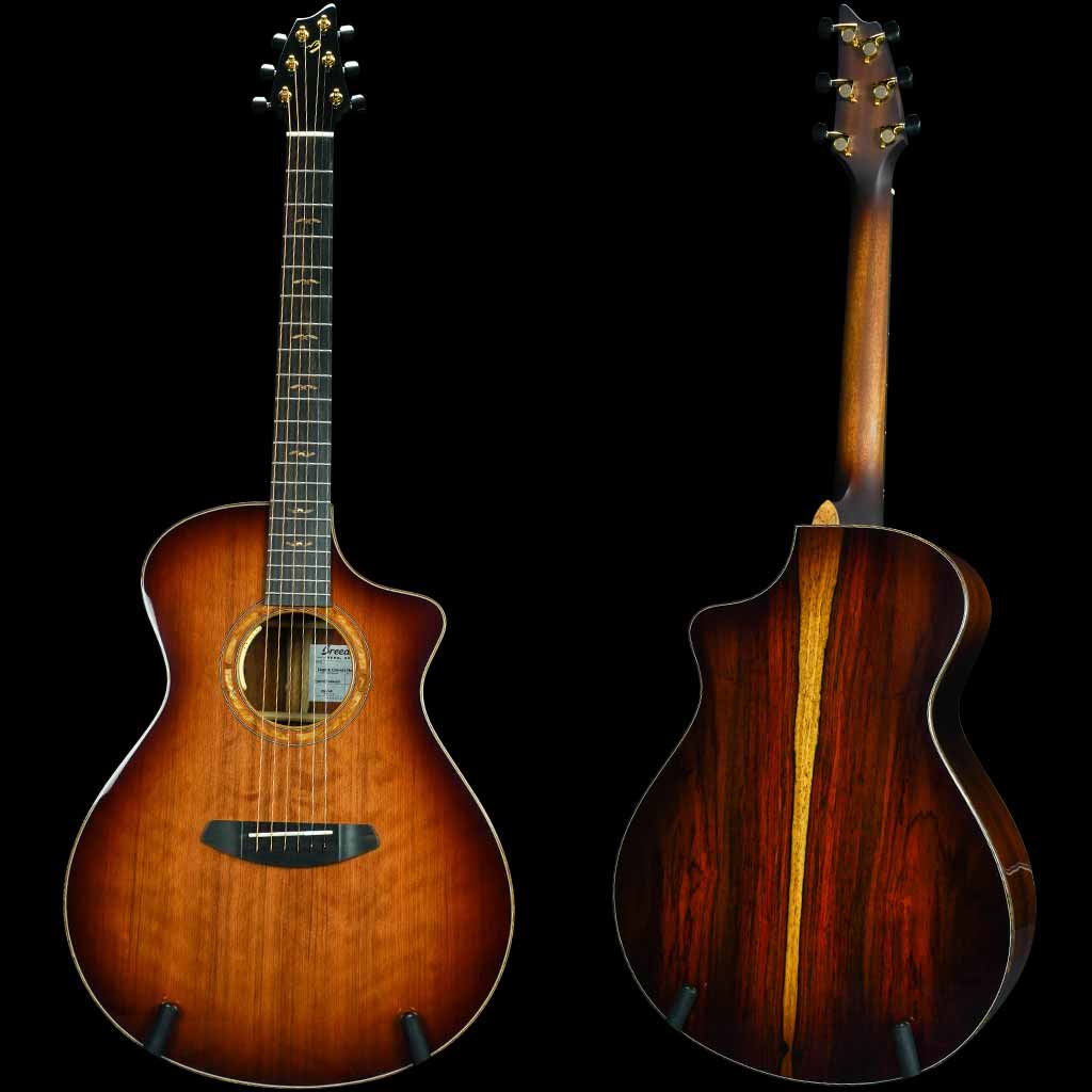 Breedlove Legacy Concert Shadowburst CE Figured Redwood and Cocobolo Acoustic Guitar